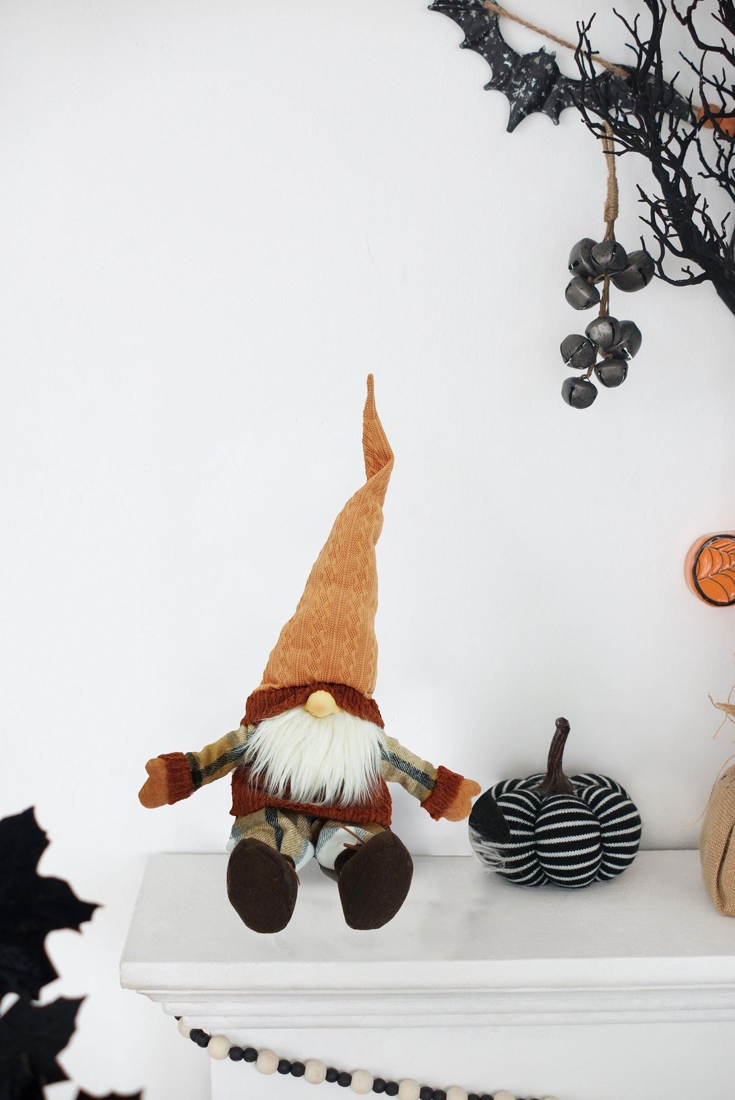 15x10.2x21.3' Bearded Gnome Holiday Fall & Thanksgiving Figurines Decors