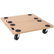 Furniture Moving Dolly, Heavy Duty Wood Rolling Mover with Wheels for Piano Couch Fridge Heavy Items, Securely Holds 500 Lbs (2pcs 22.8' x11.2' Platform)
