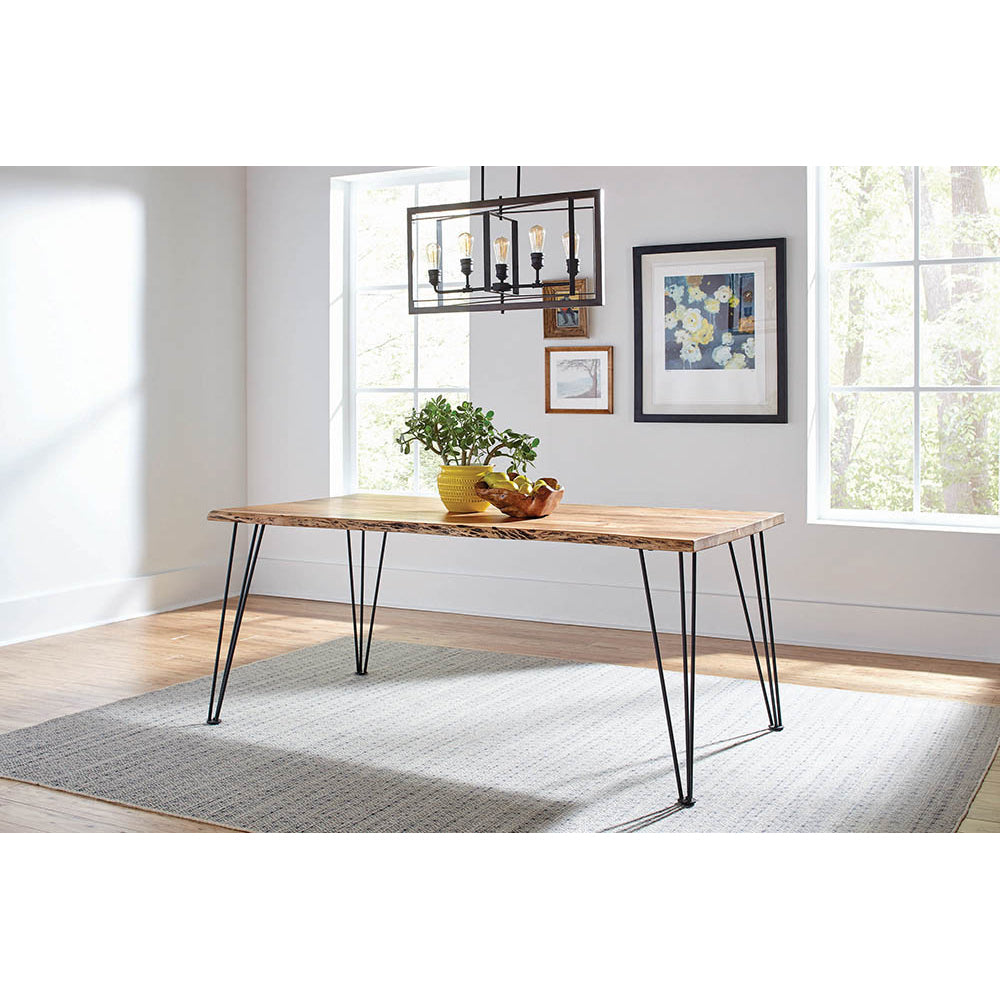 Shanahan Natural Acacia Dining Table with Live Edge