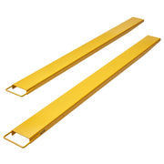 Pallet Fork Extensions, 96' Length 4.5' Width, Heavy Duty Carbon Steel Fork Extensions for Forklifts, 1 Pair Forklift Extensions, Industrial Forklift Fork Attachments for Forklift Truck, Yellow