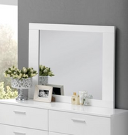 Lorimar White Finish Mirror