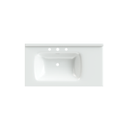 Sinks rectangular 36 inch bathroom sinks, modern rectangular countertop bathroom sinks, porcelain ceramic bathroom sinks.White, 36''W x 20''D ---Sink only !!!