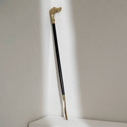 Metal handle Wooden Long Shoe horn-32'