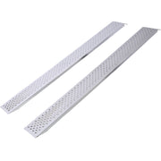 Aluminum Ramps,78'Lx8.5'W Lightweight Loading Ramps,880lbs/PR Capacity,Atv Ramps for Pickup Trucks,Lawn Mower,Portable Ramp for Motorcycle, Truck, Dirt Bike,Quad,Snow  Blower,Golf Cart,2PCS