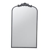 24'x 42' Classic Design Mirror with and Baroque Inspired Frame for Bathroom, Entryway Console Lean Against Wall