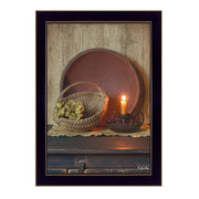 'The Red Bowl' By Susie Boyer, Ready to Hang Framed Print, Black Frame