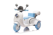 12V Kids Electric Motorcycle, Electric Bike for Toddler 3-6, 3 Wheels Ride On Scooter with USB,Bluetooth,Lights,Storage Box, 2 Seats Dual Motor Motorbike for Ages 3+