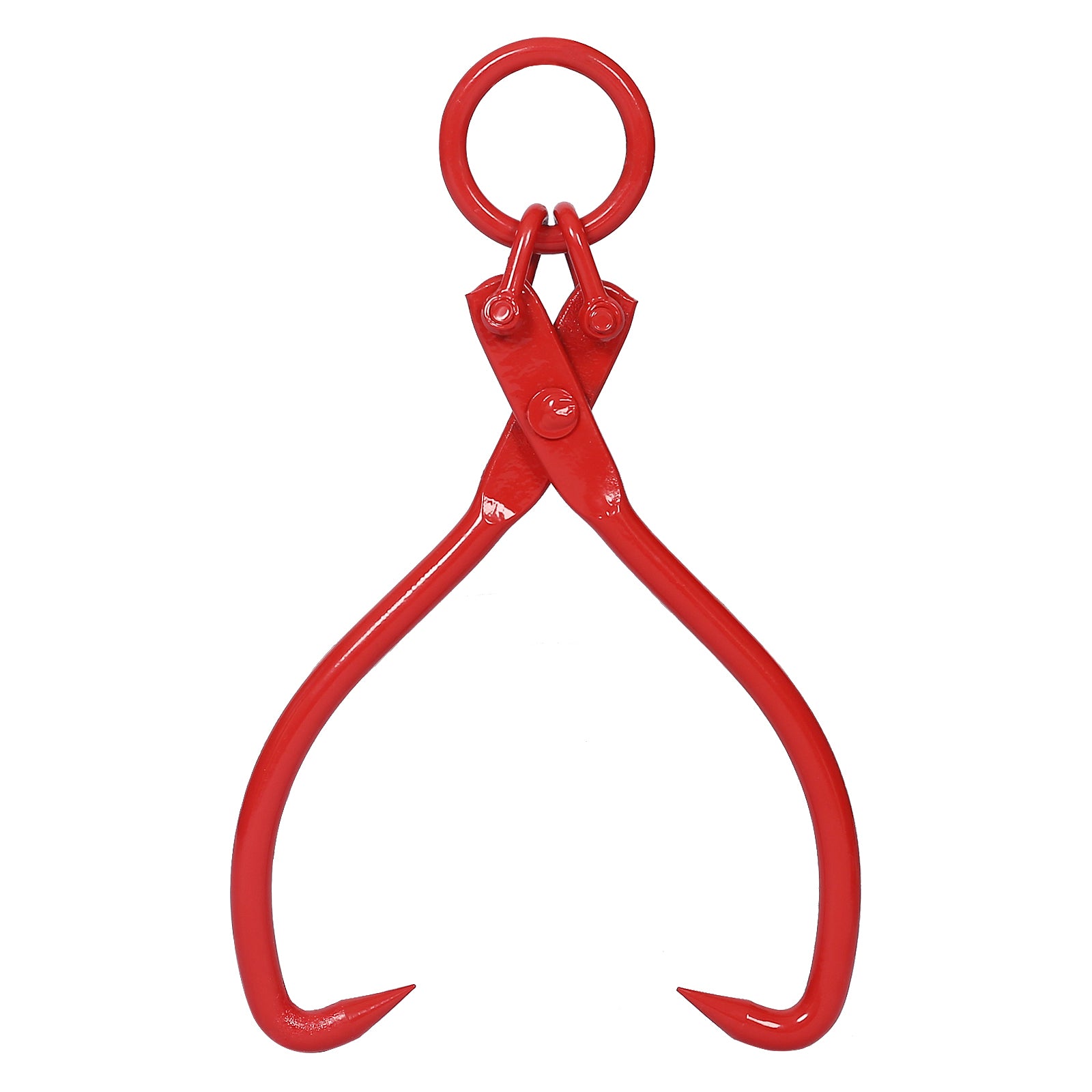 Durable Skidding Tongs with O-Ring 32-Inch Opening Red Carbon Steel