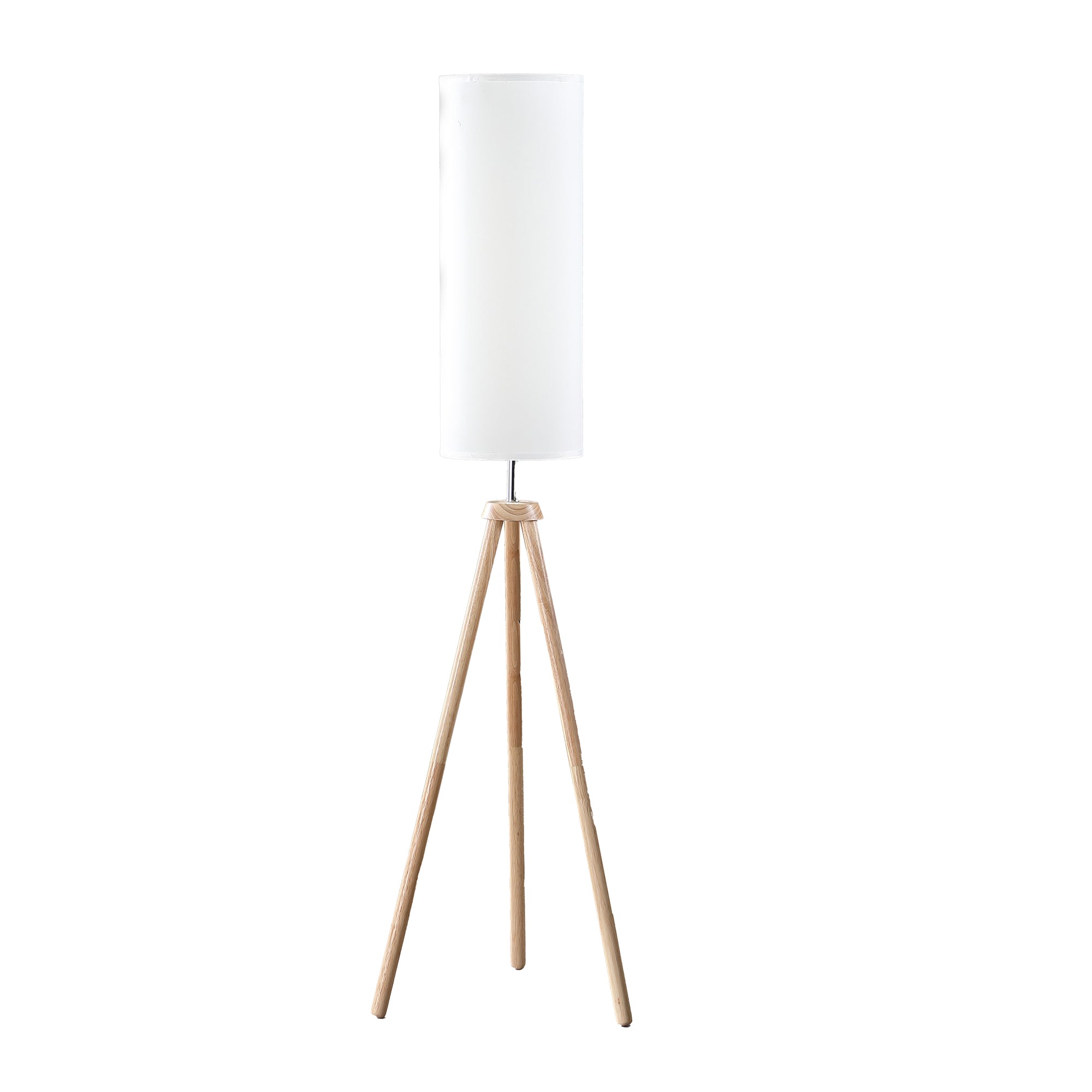 58.5' In Lauren Modern Natural Tripod Floor Lamp