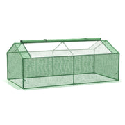 Outsunny 71' x 36' x 28' Mini Greenhouse Portable Hot House for Plants with Large Zipper Windows for Outdoor, Indoor, Garden, Green