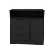 Drawer Dresser Torrey, Bedroom, Black