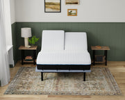 Copper Lux 12' Split Top King Soft Memory Foam Mattress With Phase Change Cooling Fabric