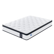 Twin XL 12INCH  CertiPUR-US Hybrid Mattress Individual Pocket Spring Comfortable Memory Foam Breathable Cool Knitted Fabric Cover