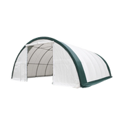 Single Truss Arch Storage Shelter W30'xL40'xH15' 11oz PE