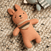 100% Handmade Cotton knitted Soft Baby Bunny Plush Toy