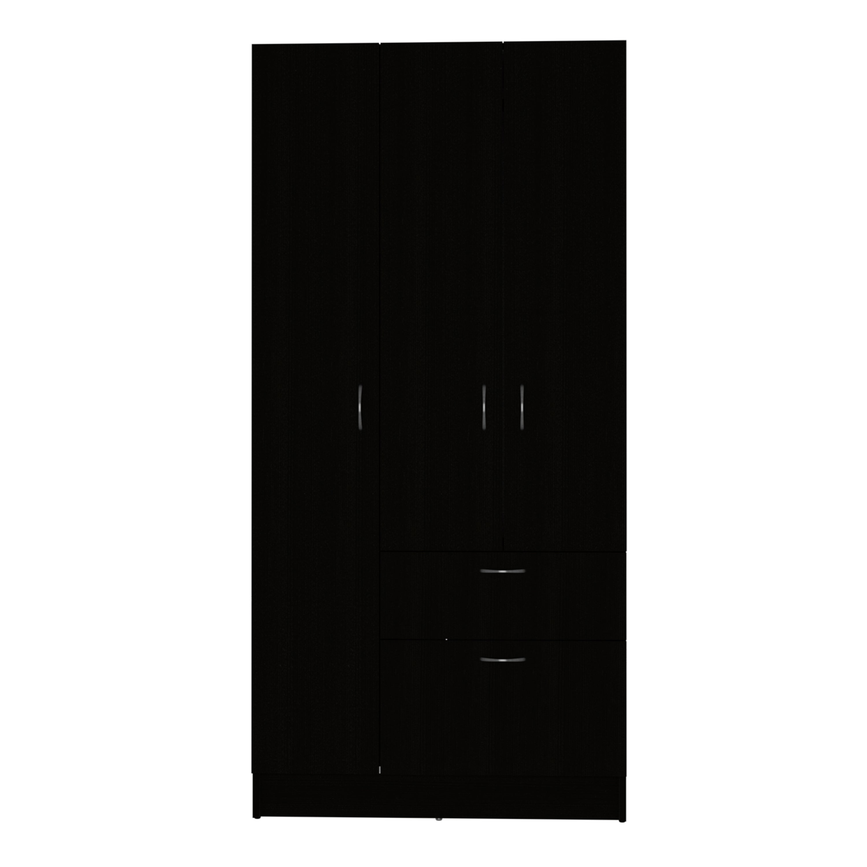 Armoire Cobra, Bedroom, Black / White