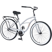Single Speed Bicycles 26'Inch,Steel Frame, Wide Wheels for Stability, Rear Coaster Brakes,Multiple Colors Men's Beach Cruiser Bike
