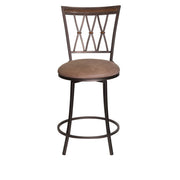 Sedona - Swivel Counter Stool - Dark Brown