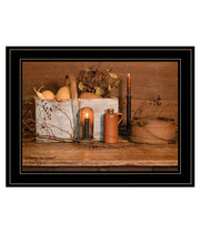 'Gathering The Harvest' by Billy Jacobs, Ready to Hang Framed Print, Black Frame