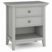 Amherst - Bedside Table - Fog Grey