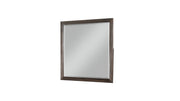 Kenzo Modern Style Mirror Made with Wood in Walnut. INCLUDES MIRROR ONLY  same as B009139180 (CA Inventory)