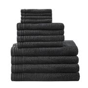 100% Cotton Quick Dry 12 Piece Bath Towel Set 12-Piece