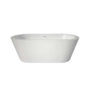 Acrylic Free Standing Tubs 67', Soaking Tubs, Luxury Spacious Deep Soaking Bath tubs,White