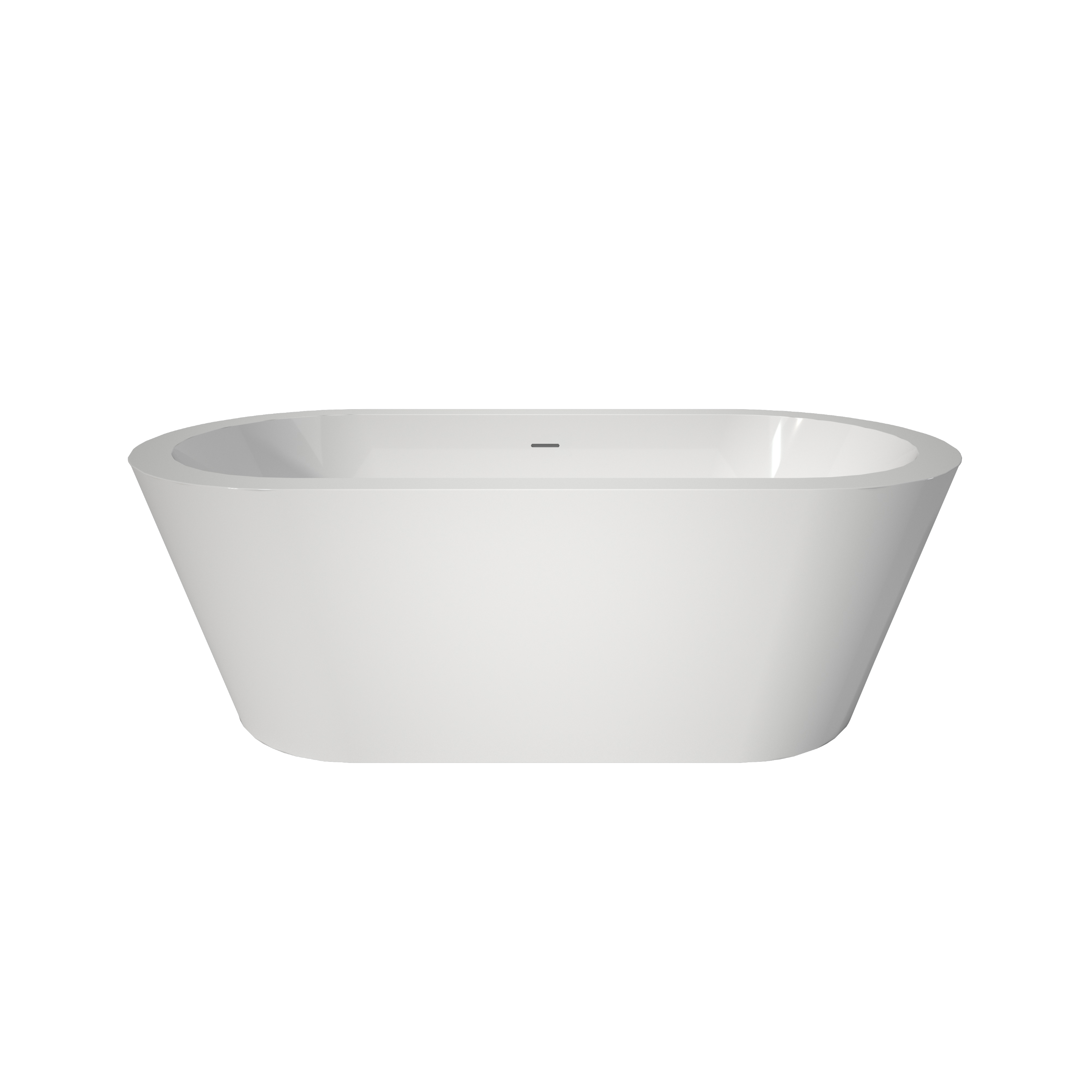 Acrylic Free Standing Tubs 67', Soaking Tubs, Luxury Spacious Deep Soaking Bath tubs,White