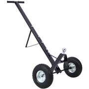Heavy Duty Trailer Dolly with Pneumatic Tires - 600 Lb. Capacity, Black Steel, 47' L x 24' W