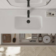 DAX Venice Single Vanity Cabinet 3 Drawers 32 Inches White w/Onix Basin