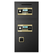 Large Double-door Coin-operated Safe,Digital Security Safe with Fireproof and Waterproof Bag,7.0 Cubic Feet Safe Box with Hidden Code Function for Home,Office and Hotel