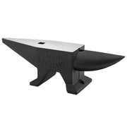 88Lbs Cast Steel Anvil, High Hardness Rugged Round Horn Anvil Blacksmith, Large Countertop and Stable Base, with Round and Square Hole, Metalsmith Tool for Bending and Shaping