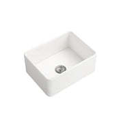 Inch White Farmhouse Sink Deep Apron Sink Undermount Farmhouse Kitchen Sink Single Farm Sink