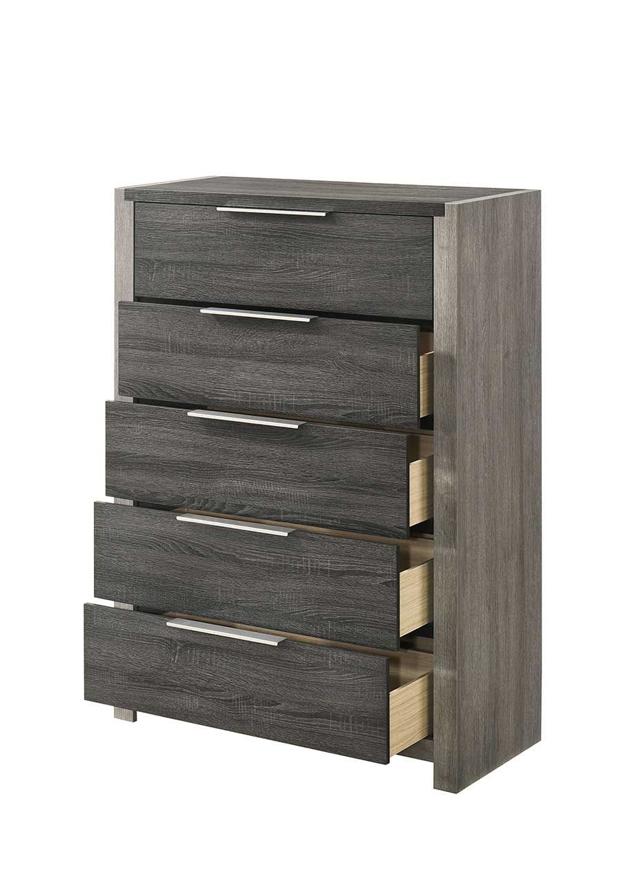 Jehoram Gray Finish Chest