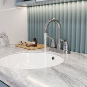 Bothwa Home 12.06' CUPC Certified 2-handle Bathroom Sink Faucet (Chrome Finish)