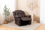 Electric Power Massage Recliner Chair,PU Leather Recliner