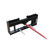 42' Pallet Forks Hay Spear Trailer Hitch for Skid Steer Attachments