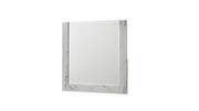 Mist Mirror White  – Two-Tone High-Gloss Marble & Lacquer Frame with Oversized Reflective Surface(INCLUDES MIRROR ONLY)     same asG150108675  (NJ inventory)