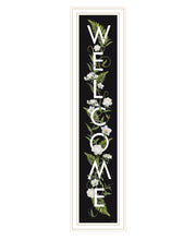 'Welcome Sign I' by House Fenway, Ready to Hang Framed Print, White Frame