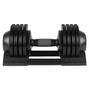 52LBS  Adjustable dumbbell steel and plastic