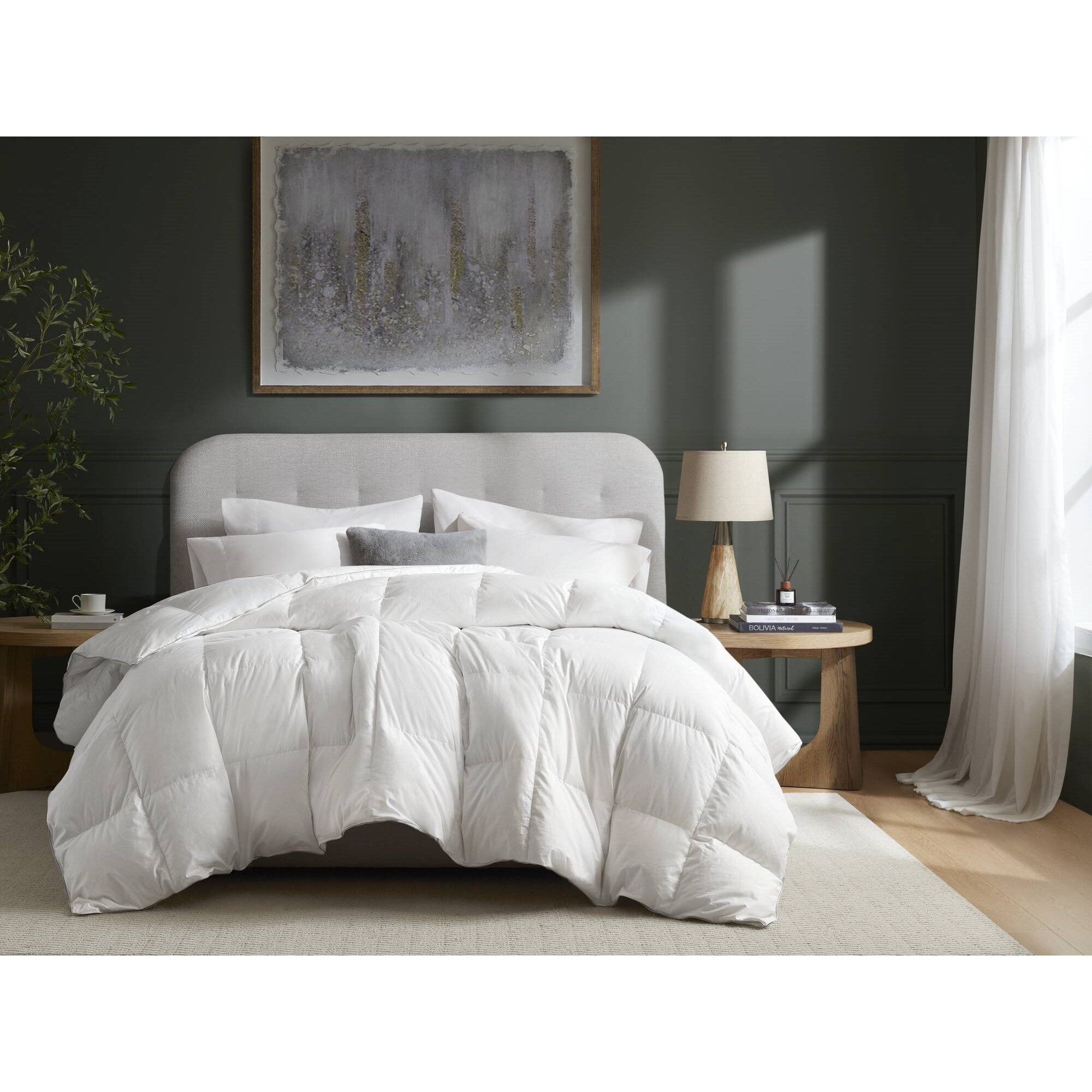 1 PC  King/Cal King 100% Cotton Shell Comforter