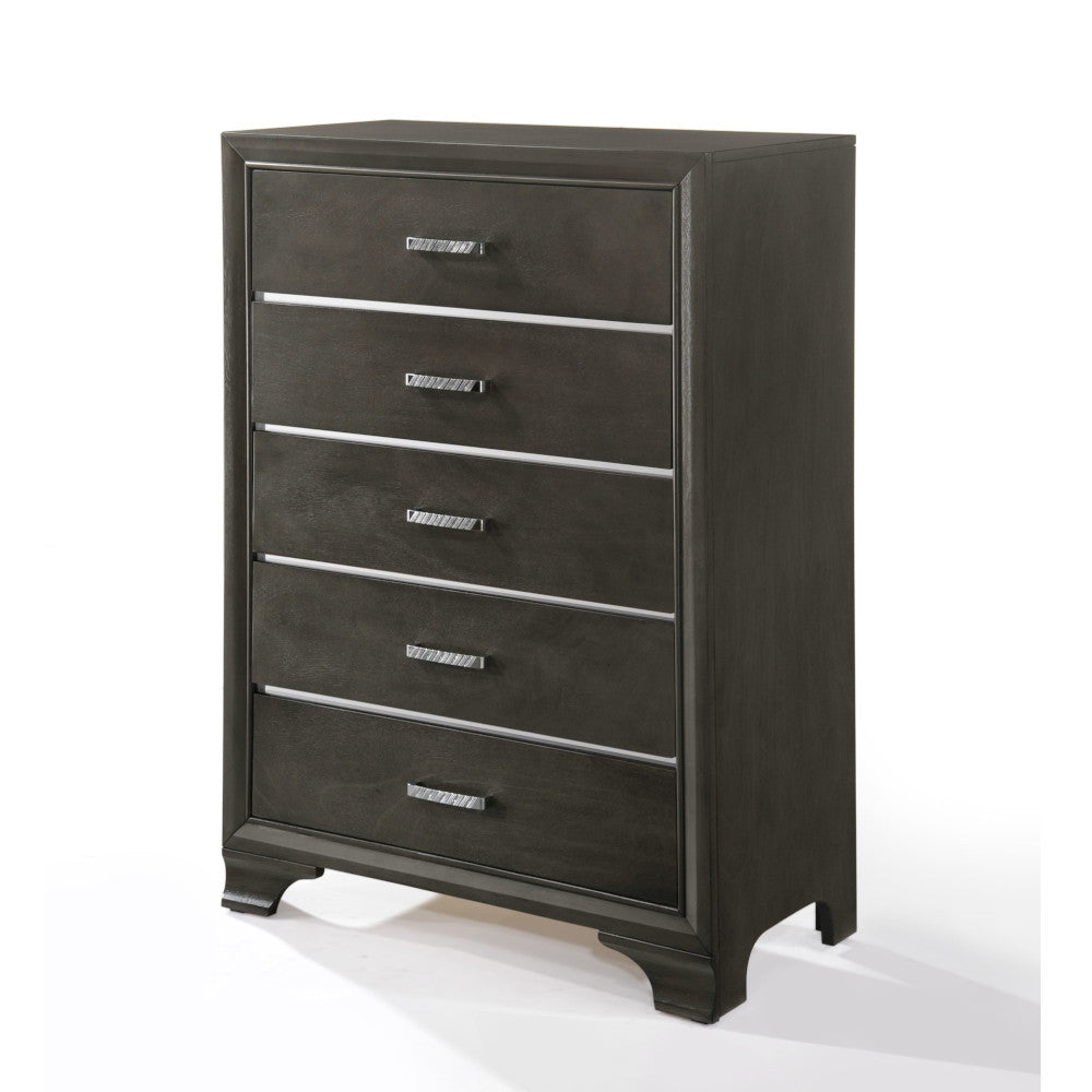 Carine II Gray Finish Chest
