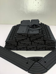 Auxiliary products for splicing plastic floors, 30edge sealing strips and 4corners,Dark Gray