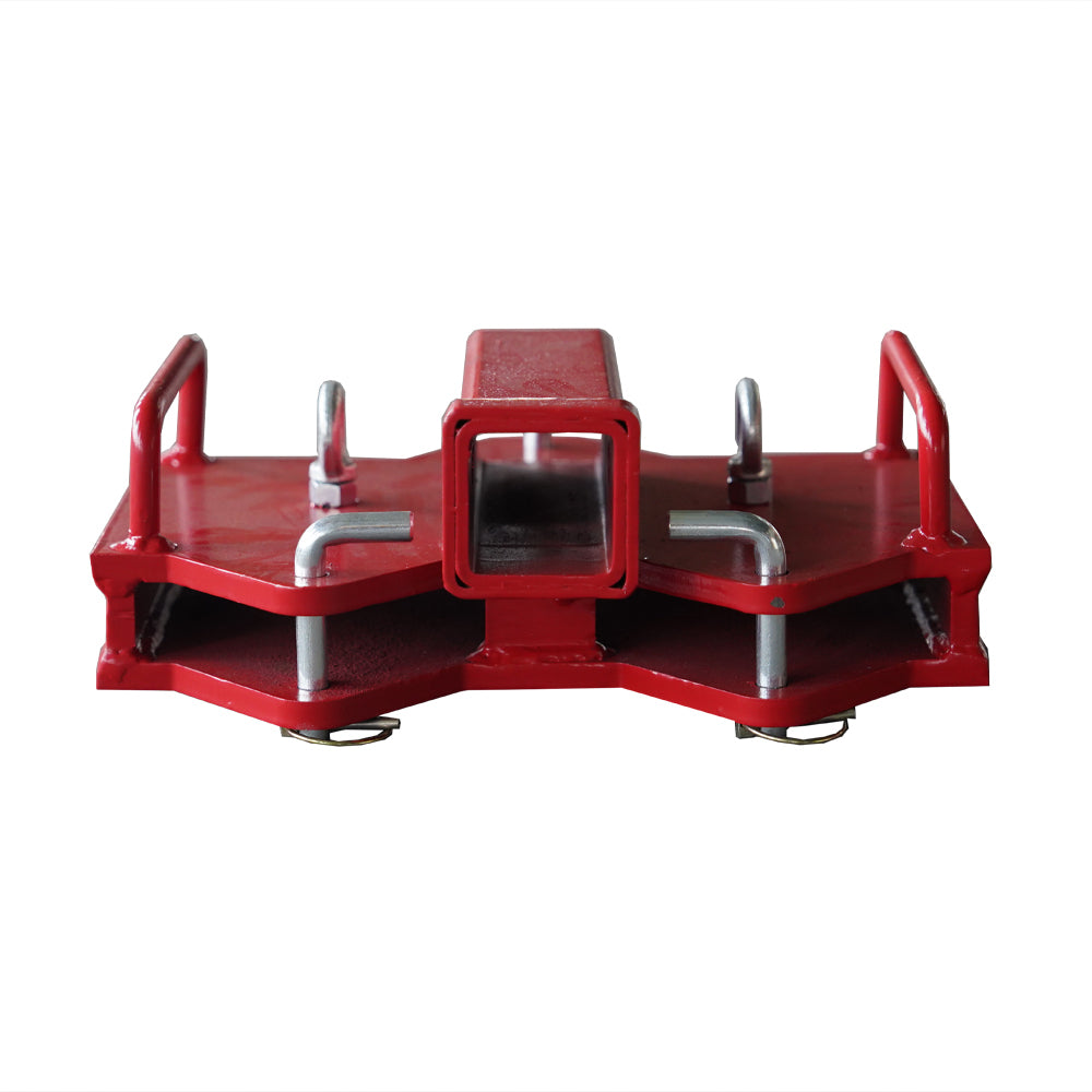 2' Dual Forklift Hitch Receiver Aadpter