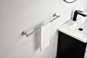6 Piece Stainless Steel Bathroom Towel Rack Set Wall Mount