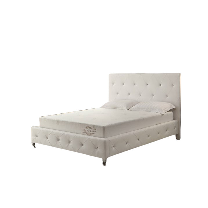 Infused Memory Foam Twin Mattress: 3-layer extra firm support, stretch knit cover, roll-compressed in a box. Cooling aloe infusion for comfy, supportive sleep