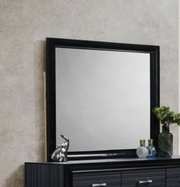 Naima  Black Finish Mirror