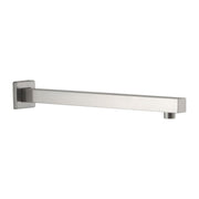 Shower Arm with Flange, 1/2 NPT Tapered Threads, Rain Shower Head Arm, Wall Mount Shower Extension Arm