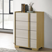 Lincoln Natural 4-drawer Chest of Drawers