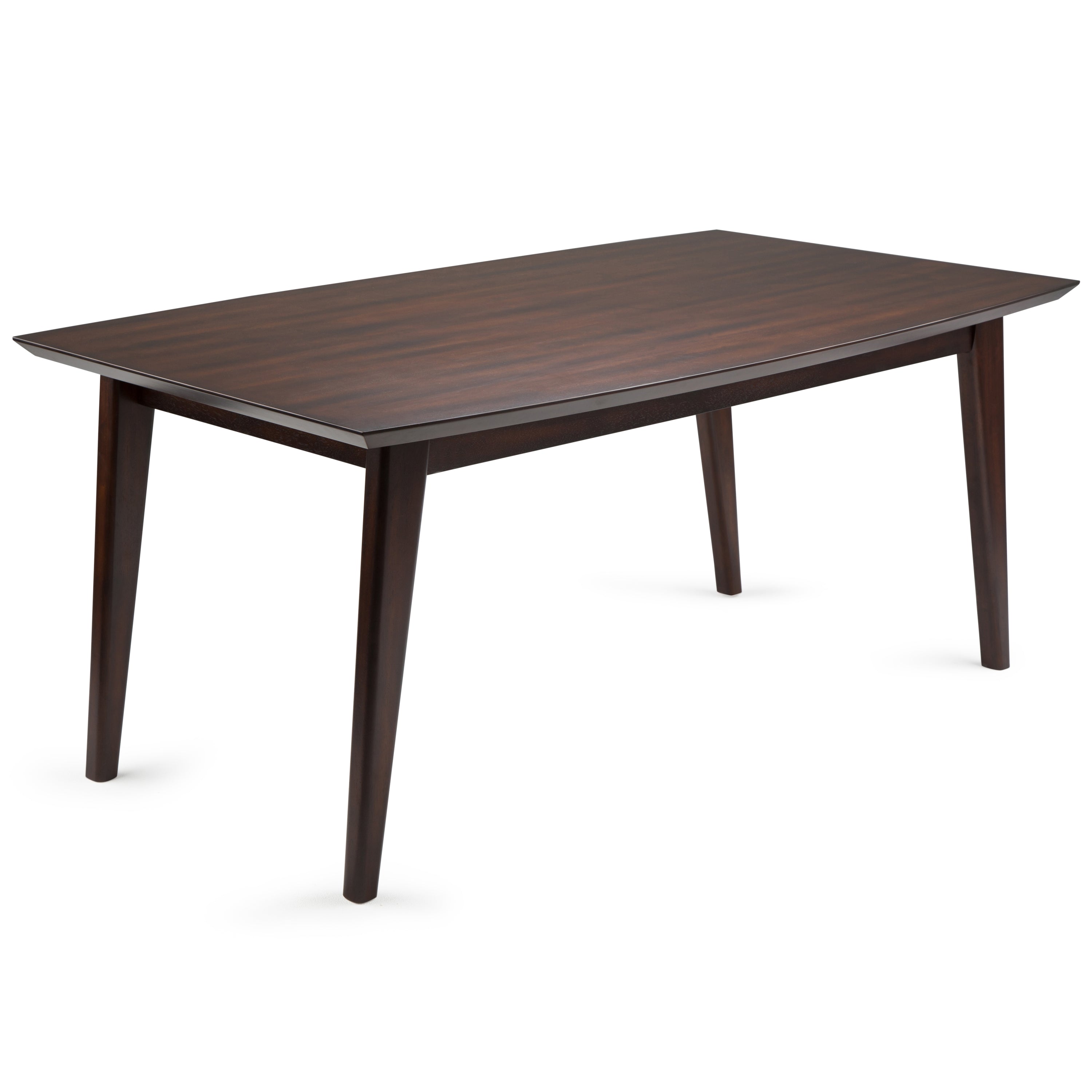 Draper Dining Table in Java Brown